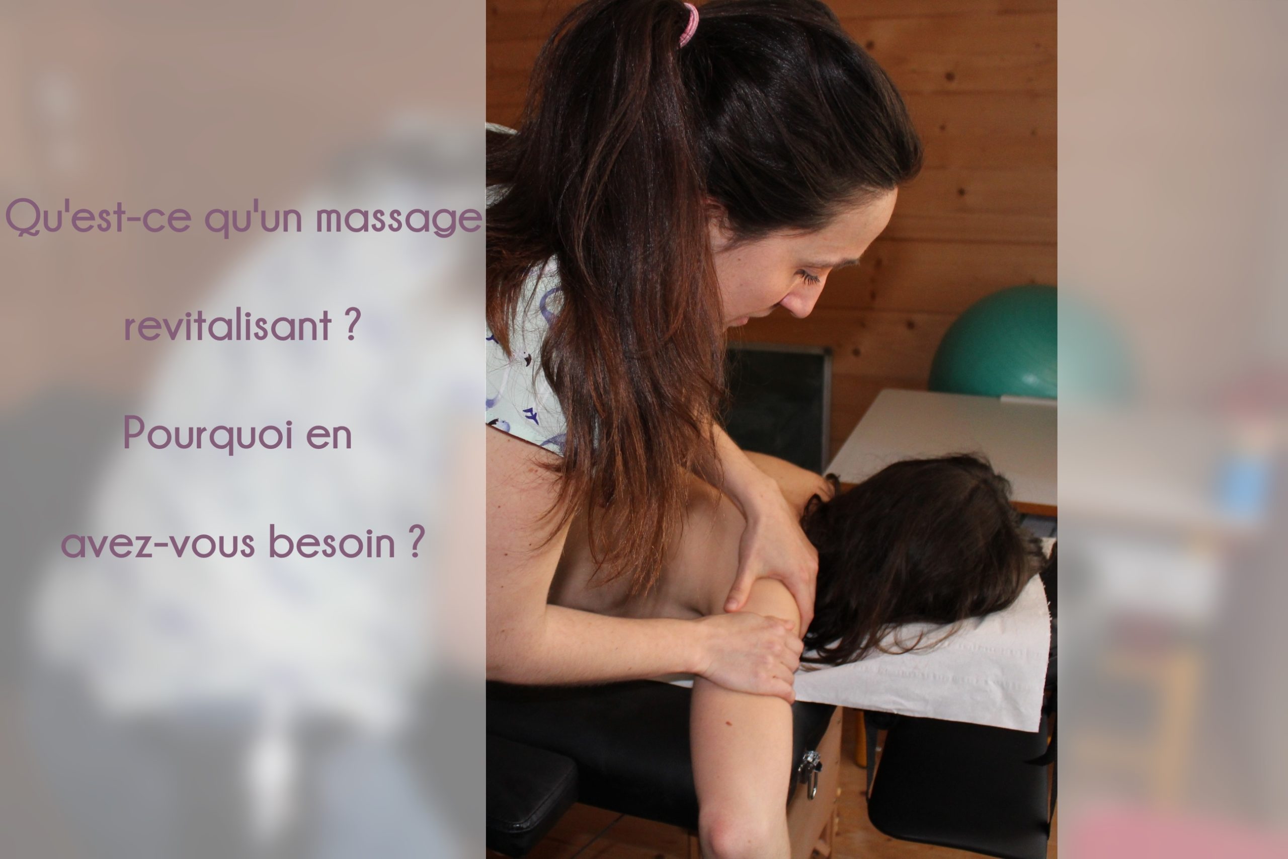 Qu'est-ce qu'un massage revitalisant ?
